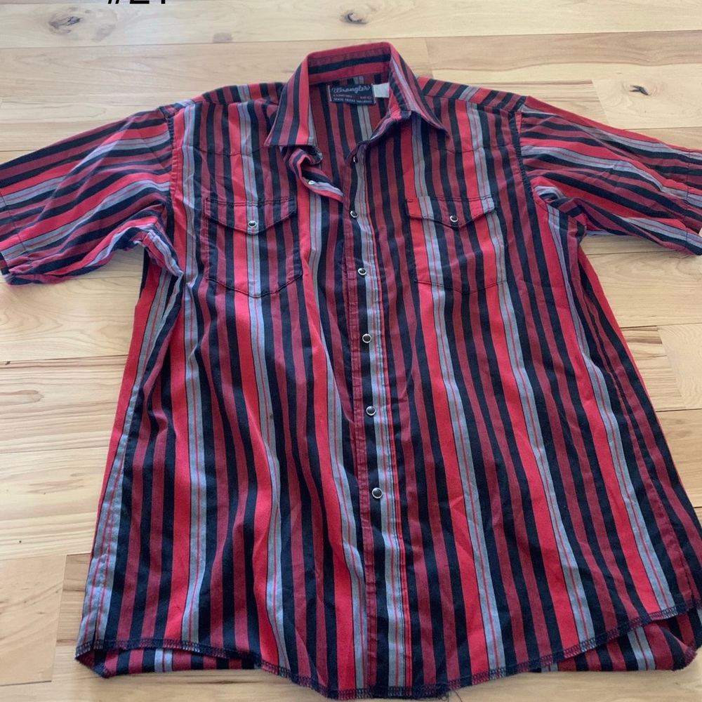 Vintage wrangler button down